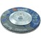 Weiler 5" x 1/4" TIGER ALUMINUM Type 27 Grinding Wheel ALU24R 5/8-11 Nut 58228 - alternate 1